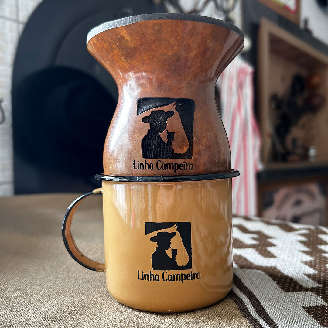 Cuia Bago + Caneca Esmaltada - Imagem 3