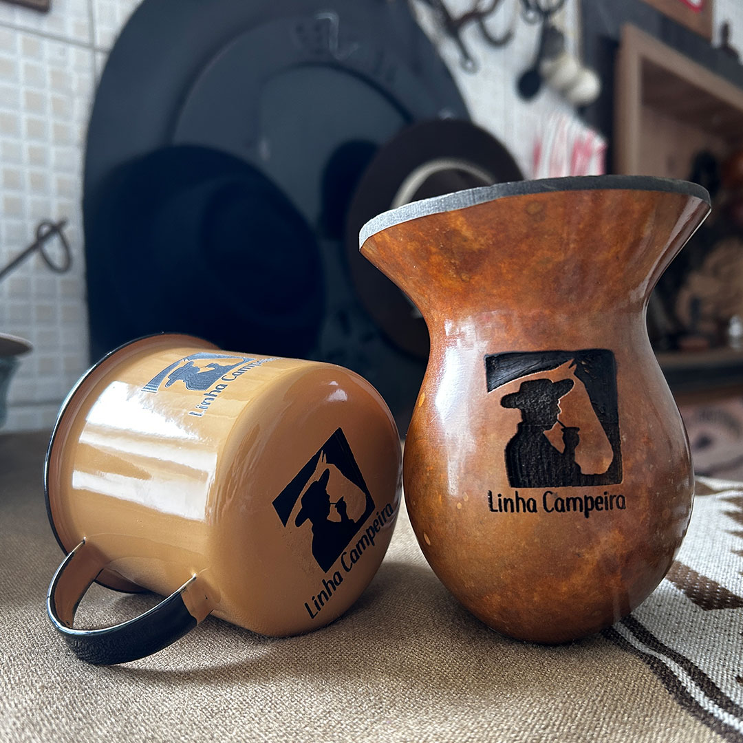 Cuia Bago + Caneca Esmaltada - Imagem 2